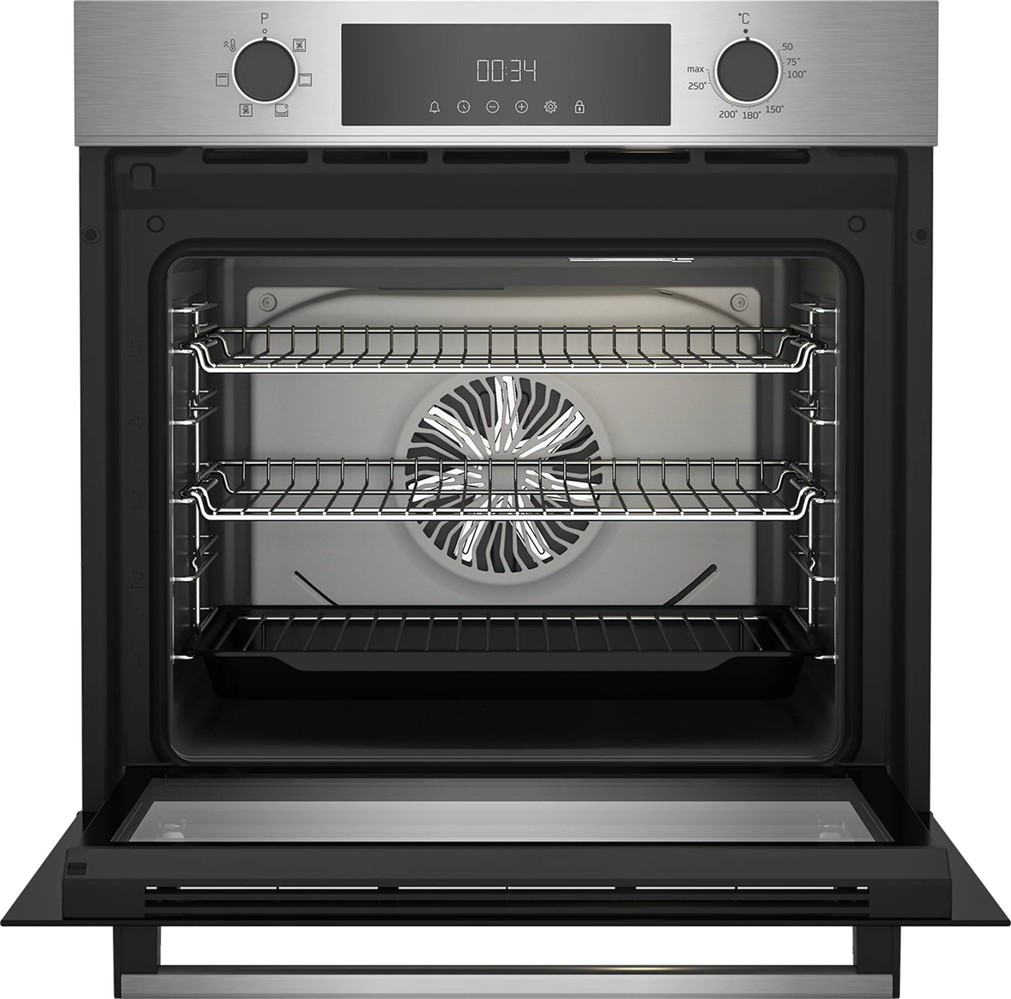 Beko AeroPerfect CIMY91X 60cm Built In Single Multi - function Oven - Stainless Steel
