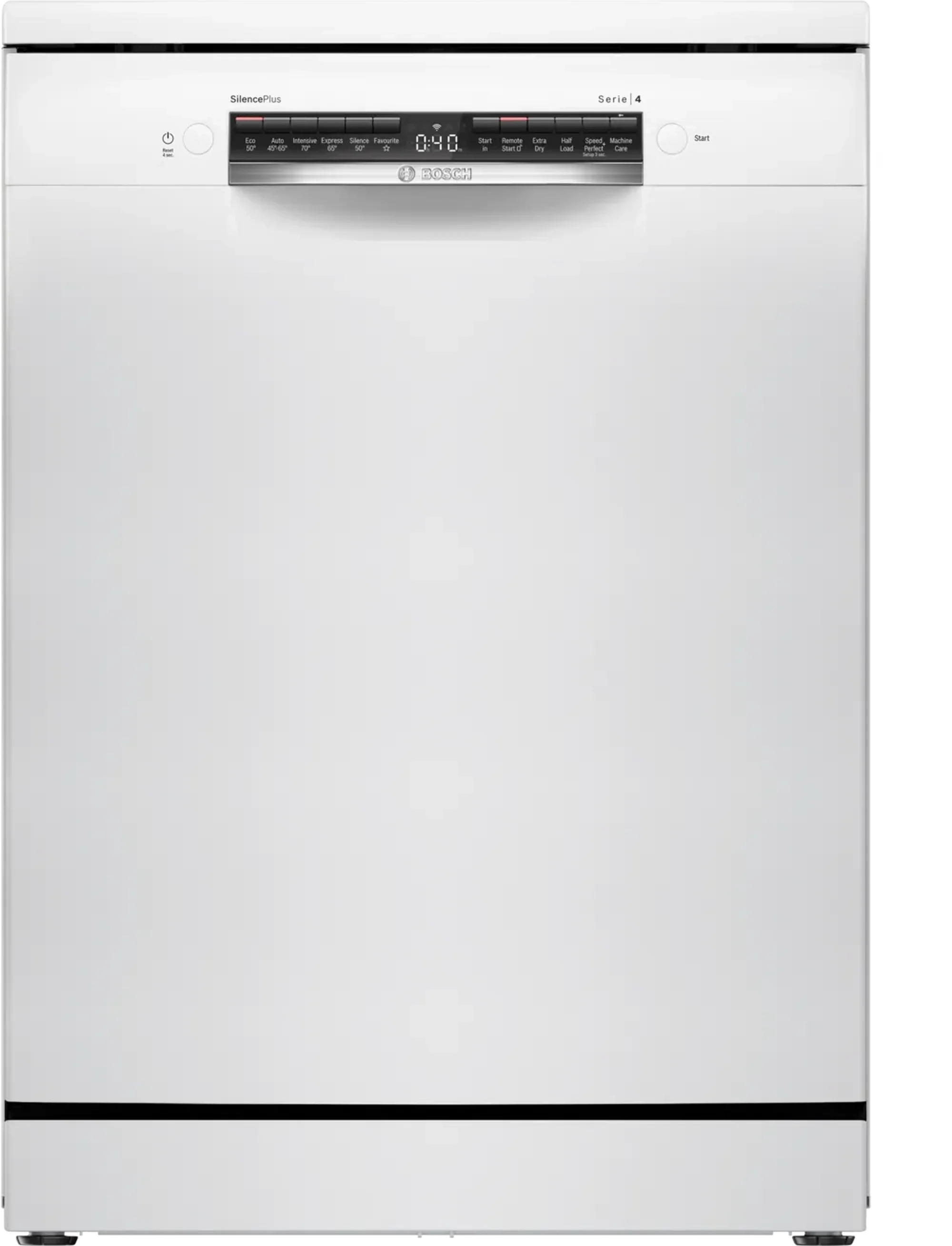 Bosch SMS4EMW06G WiFi-enabled Dishwasher - White - 14 Place Settings