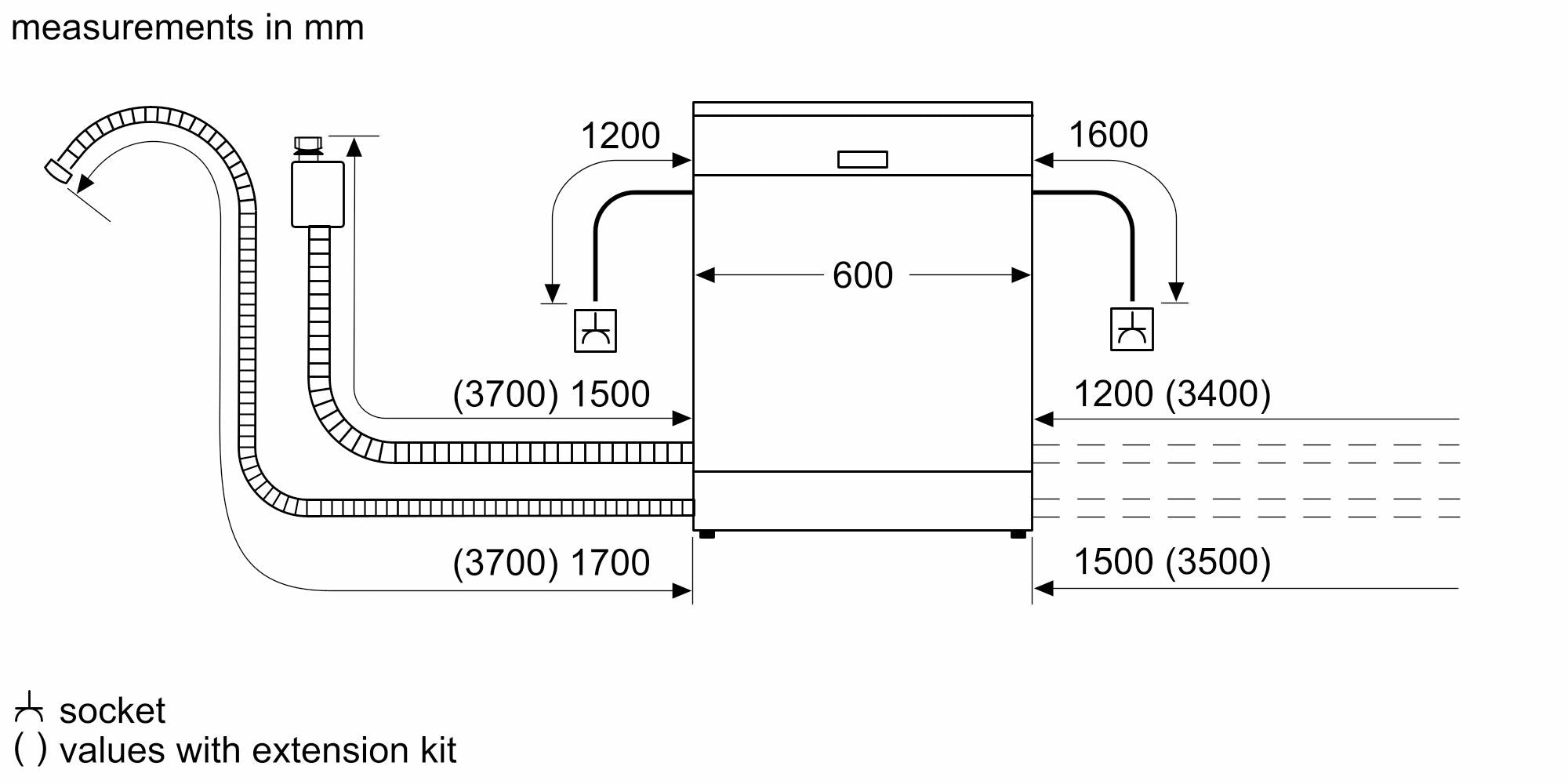 Bosch SMV4HVX00G Integrated 60cm Dishwasher - 14 Place Settings