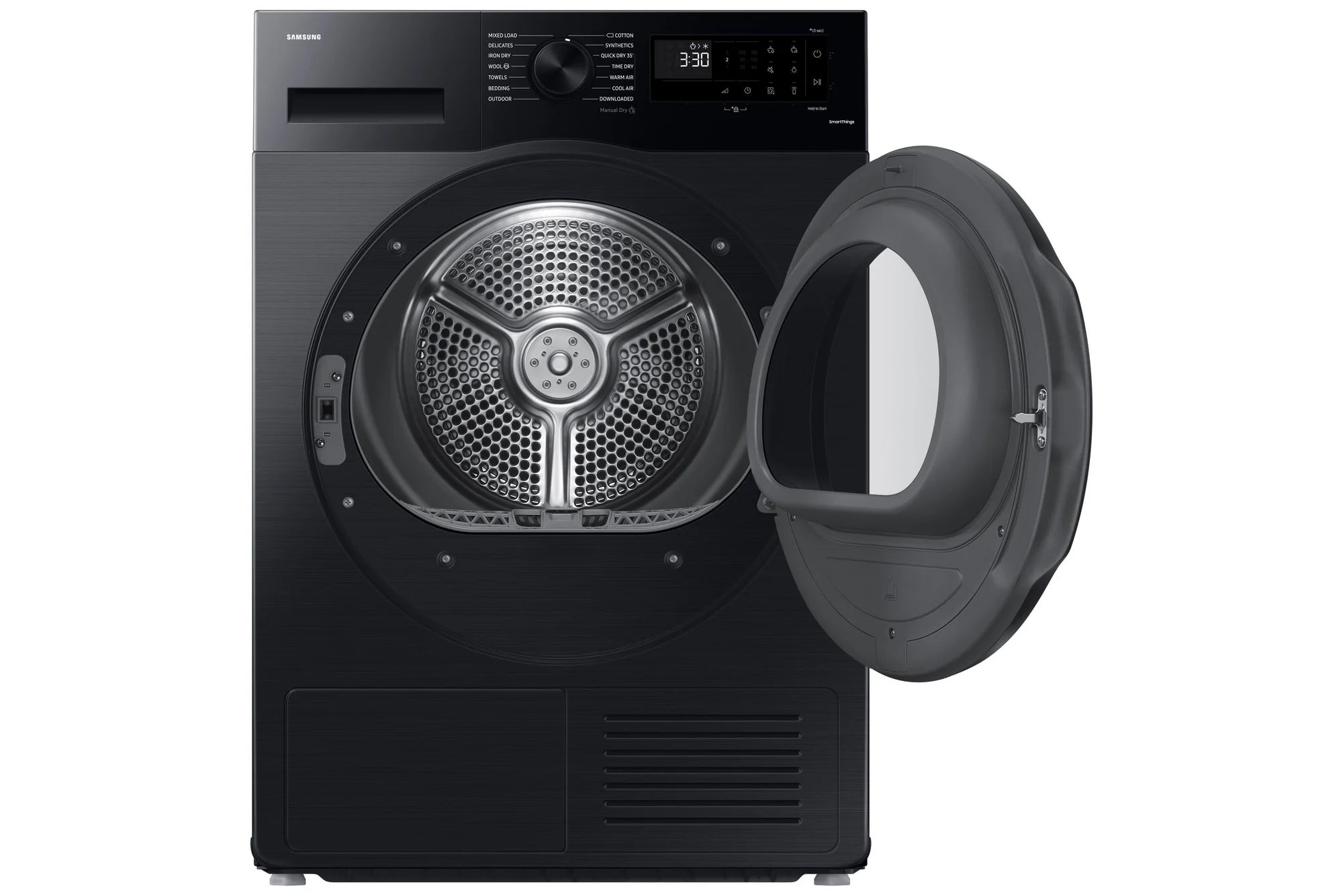 Samsung Series 5 OptimalDry™ DV90CGC0A0ABEU 9kg Smart Heat Pump Tumble Dryer - Black