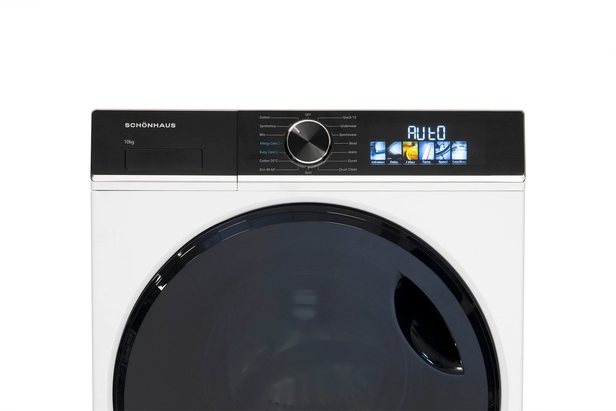 Schonhaus WMSF011014AW 10kg 1400 Spin Washing Machine - White