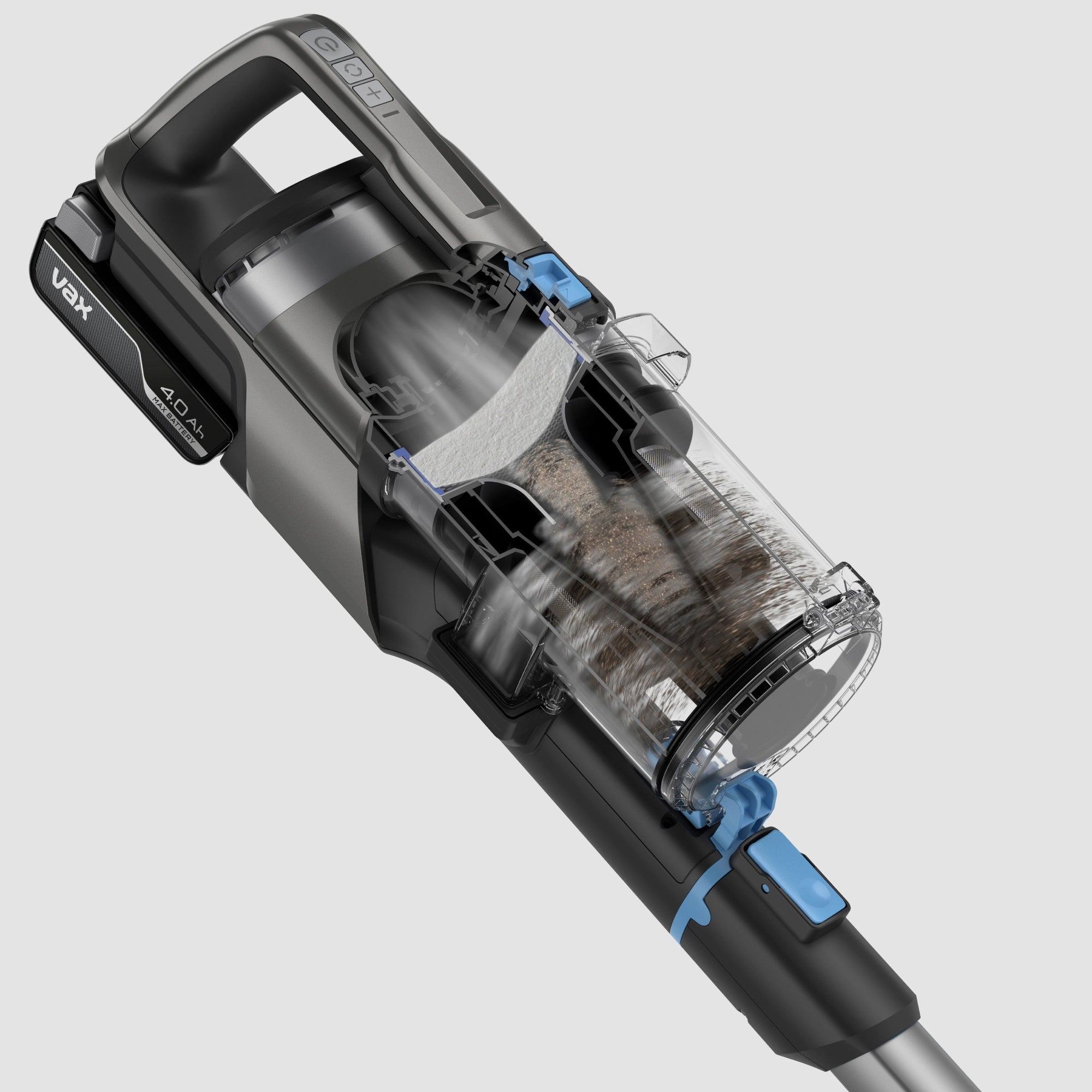 VAX Pace Plus CLSV-PAKA Cordless Vacuum Cleaner - Graphite & Silver