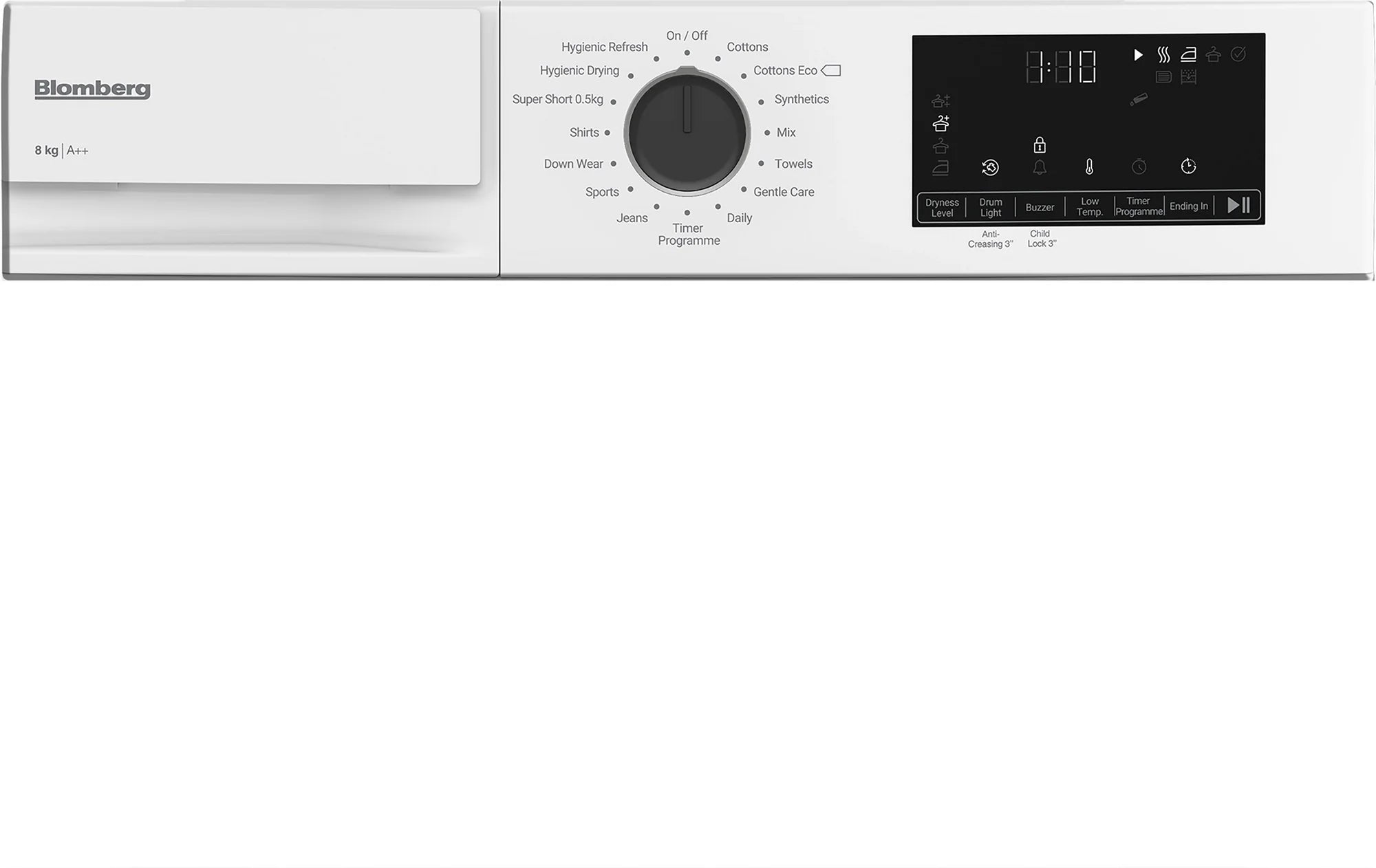 Blomberg LTA18320W 8kg Heat Pump Tumble Dryer - White