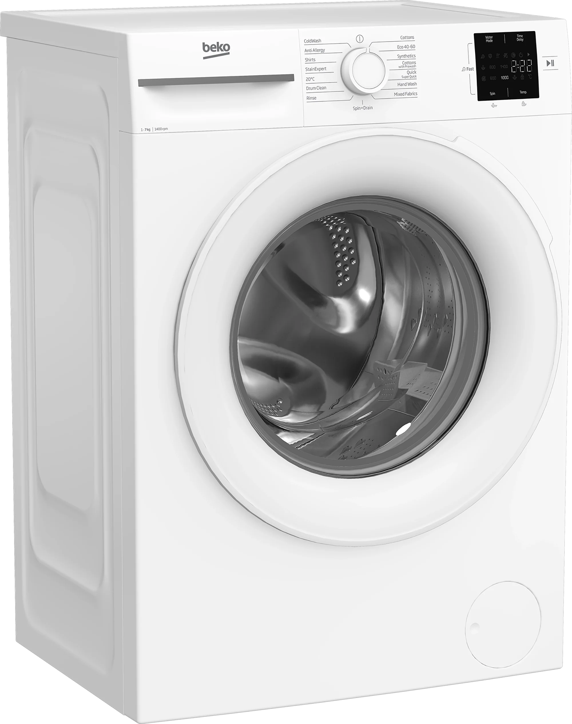 Beko BM1WU3741W 7kg 1400 Spin Washing Machine - White
