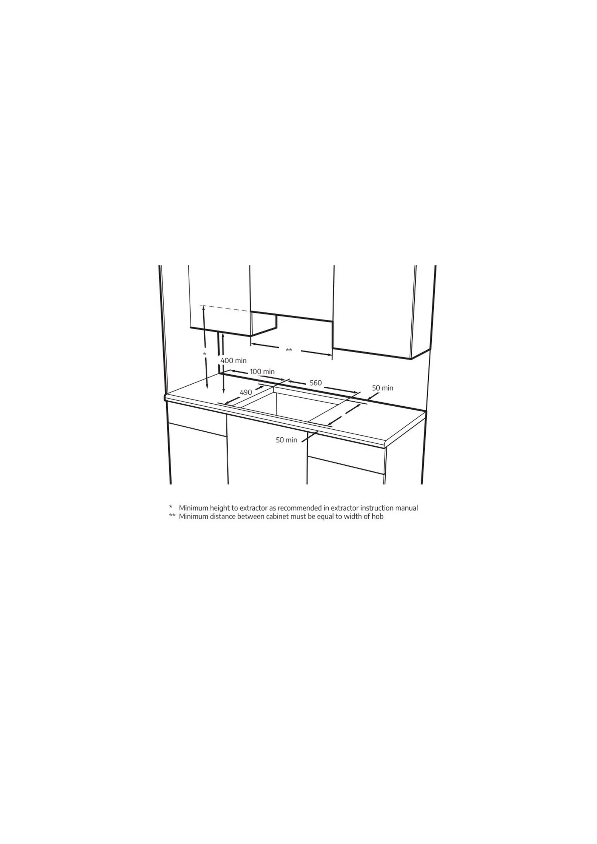 Beko CIHYG21SX 61cm 4 Burner Gas Hob - Stainless Steel