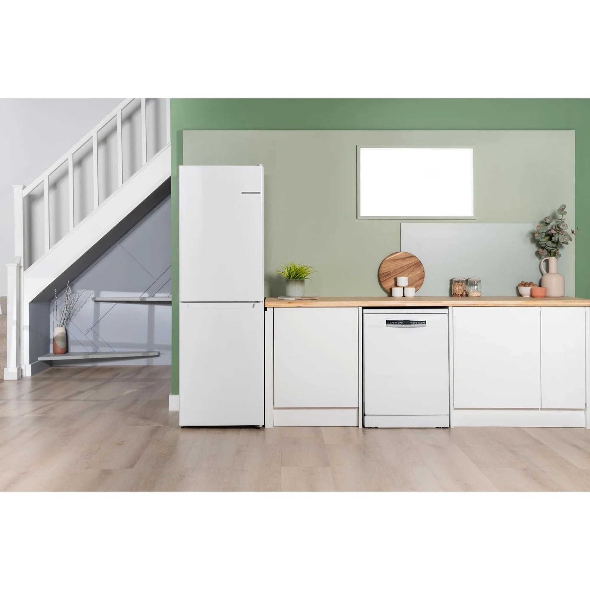 Bosch KGN34NWEAG 60cm 50/50 Frost Free Fridge Freezer - White