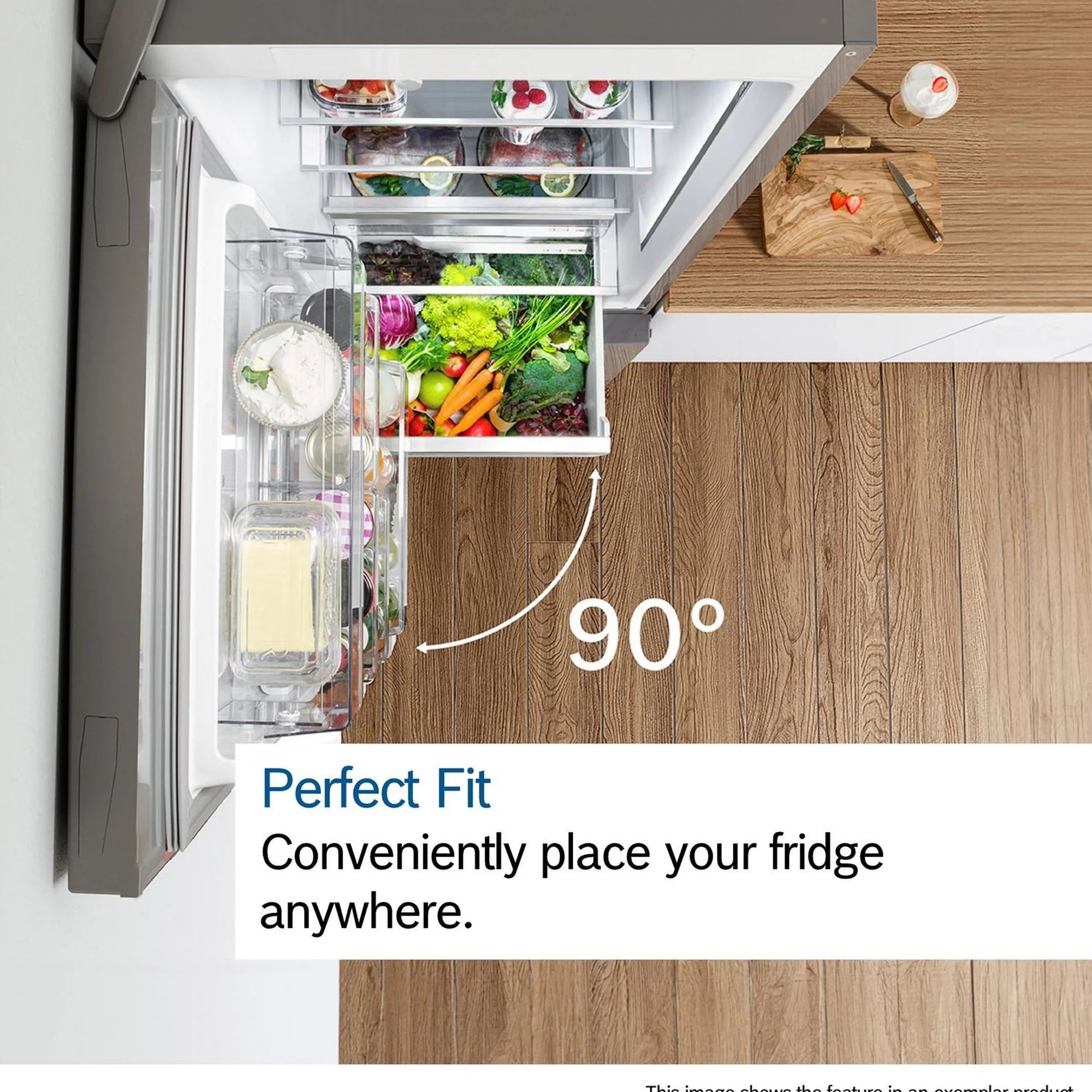 Bosch KGN392LAGG 60cm 60/40 Total No Frost Fridge Freezer - Stainless Steel Look