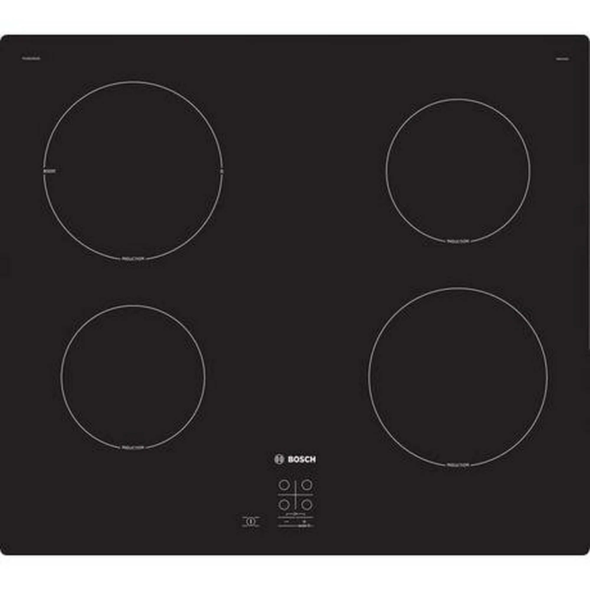 Bosch PUG61RAA5B 59.2cm 4 Zone Induction Hob - Black