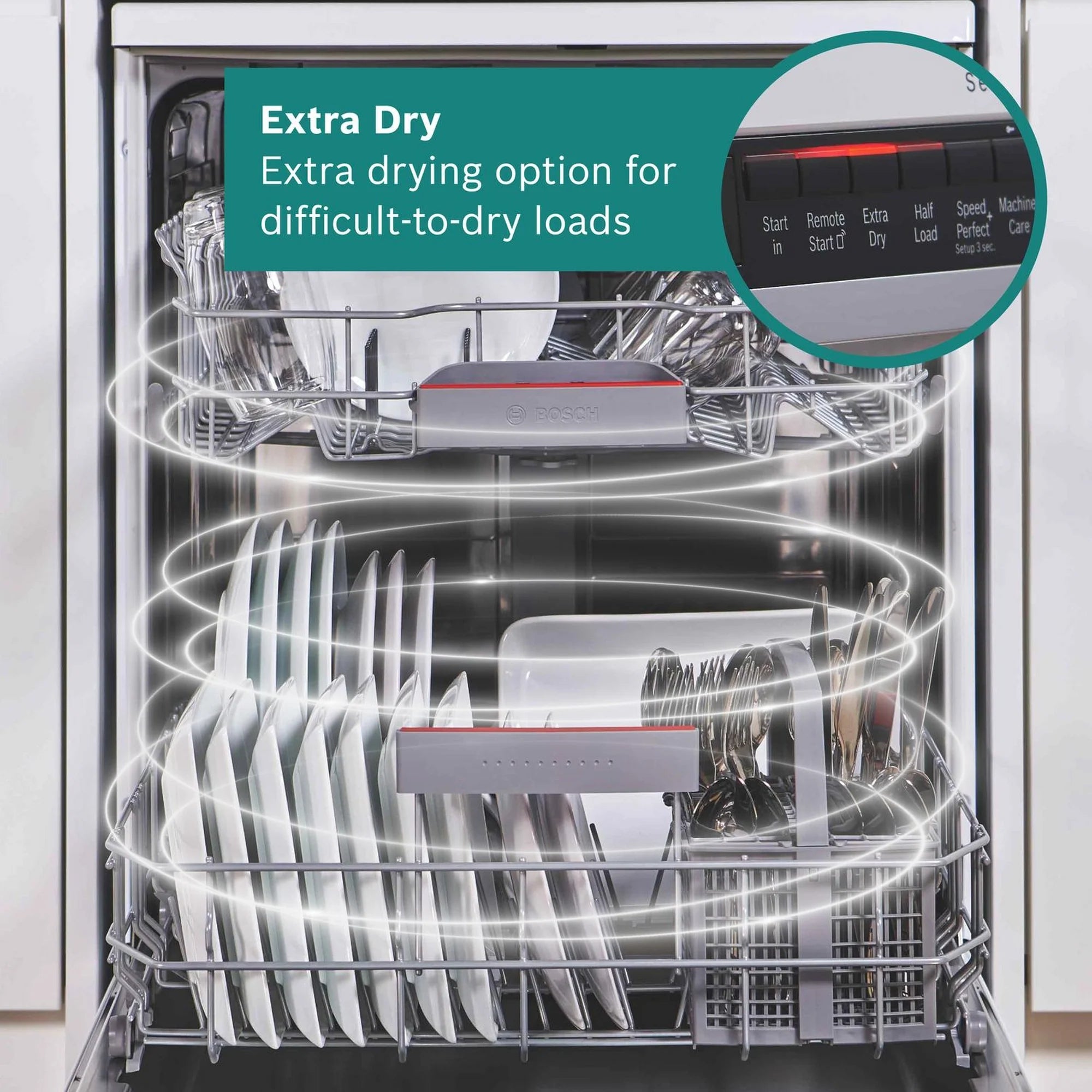 Bosch SMS4EKW06G Dishwasher - White - 13 Place Settings