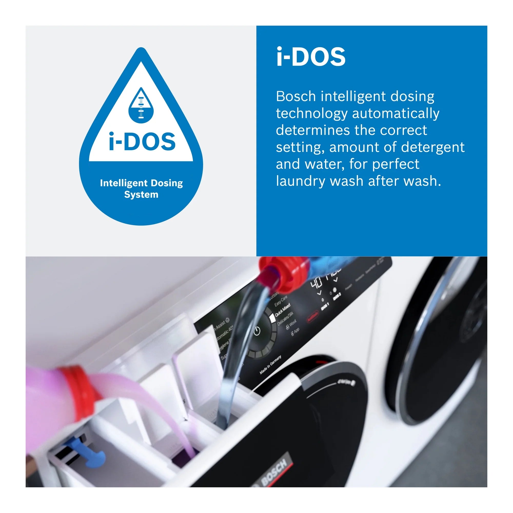 Bosch WGG254F0GB 10kg 1400 Spin Washing Machine with Automatic dosing - White