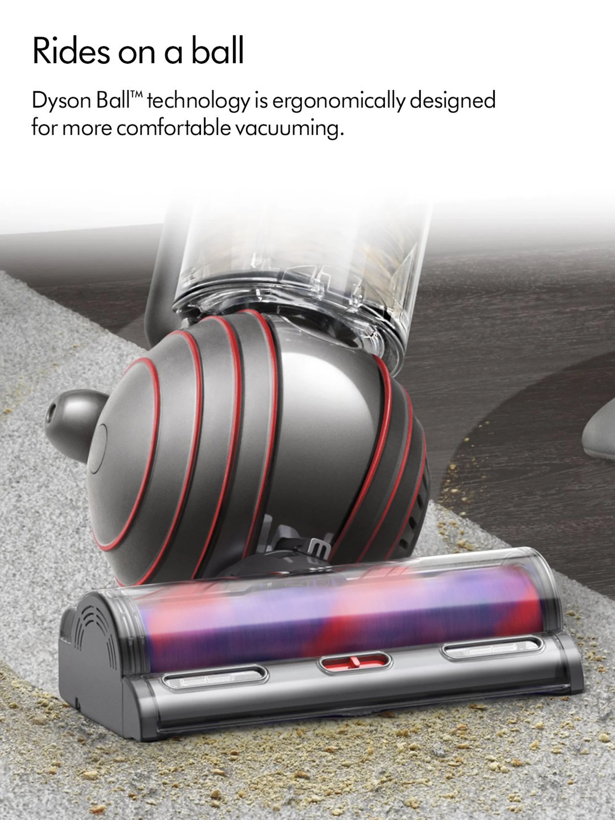 Dyson BALLANIMALORIG Upright Vacuum Cleaner - Nickel/Silver
