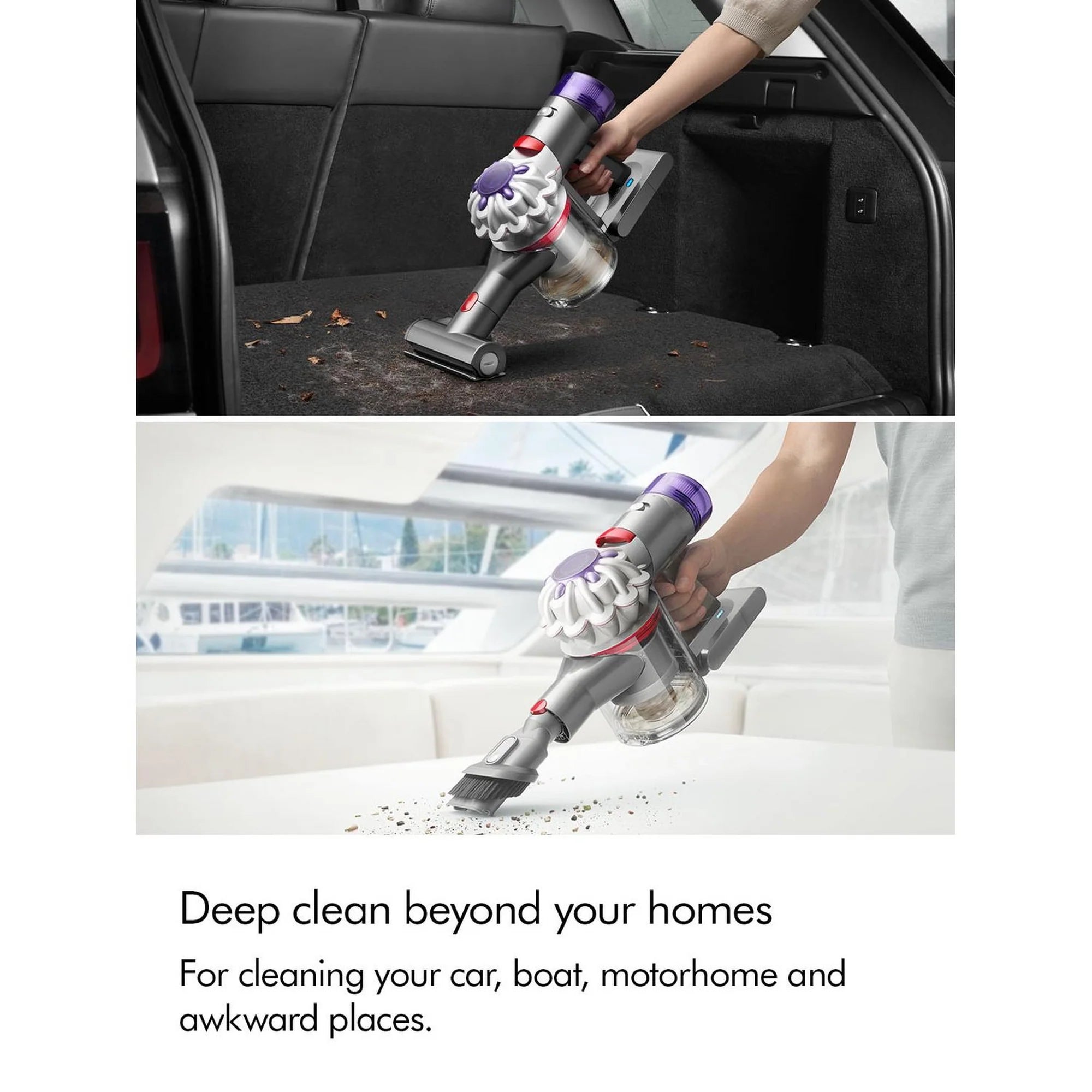 Dyson CARBOAT Handheld Vacuum - 50 Minutes Run Time - Grey