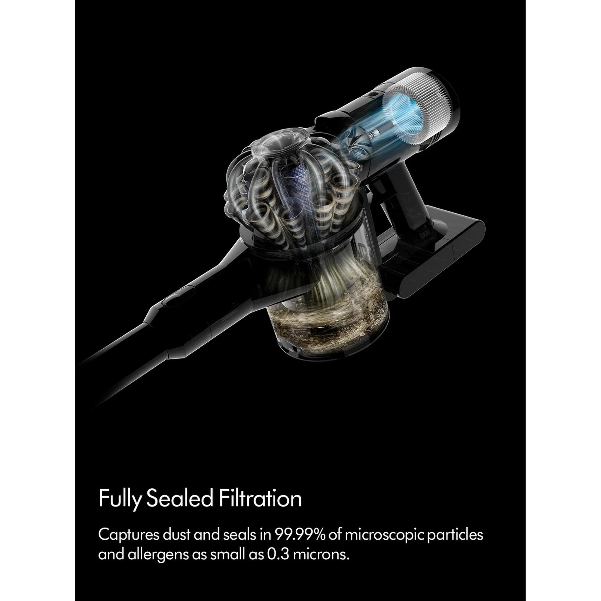 Dyson CARBOAT Handheld Vacuum - 50 Minutes Run Time - Grey
