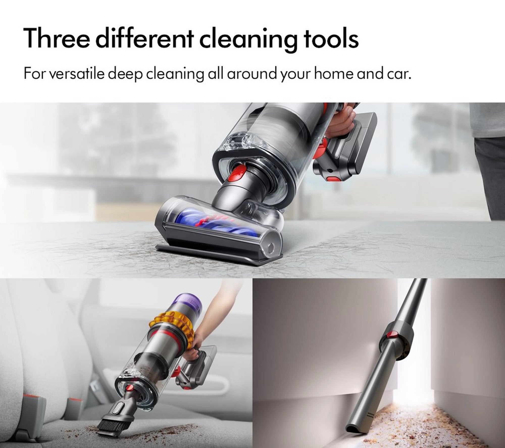 Dyson V15TOTALCLEAN23 Cordless Stick Vacuum Cleaner - 60 Minutes Run Time - Black