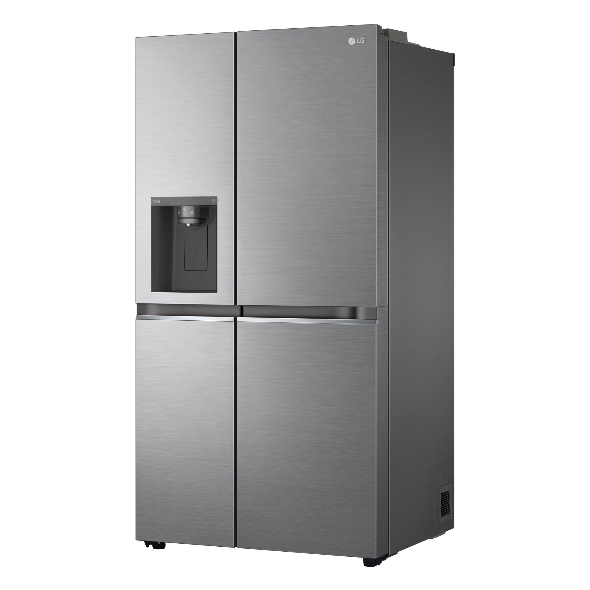 LG GSLV71PZTD 91.3cm Frost Free American Style Fridge Freezer - Shiny Steel