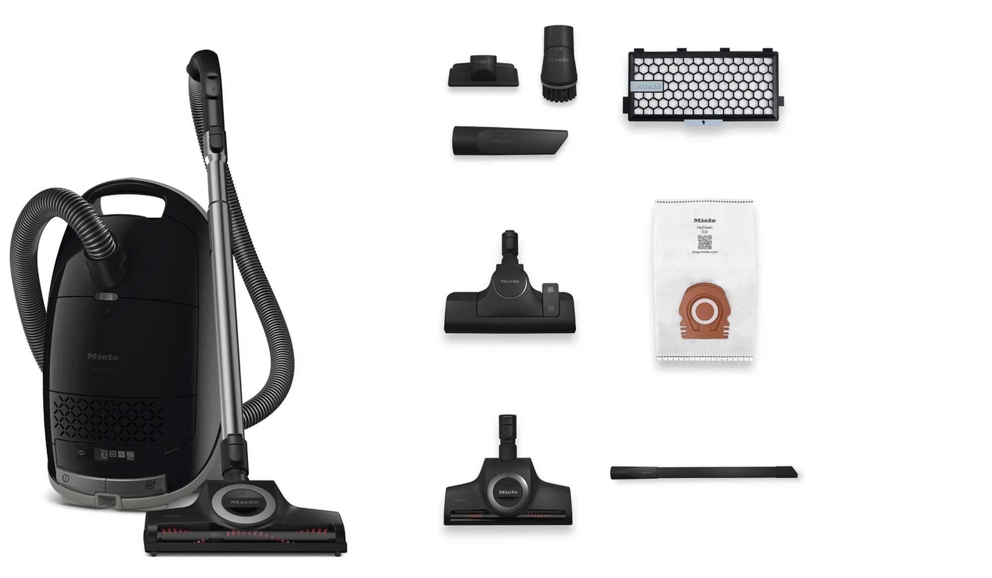 Miele GuardM1C&DFlex Vacuum - Obsidian Black