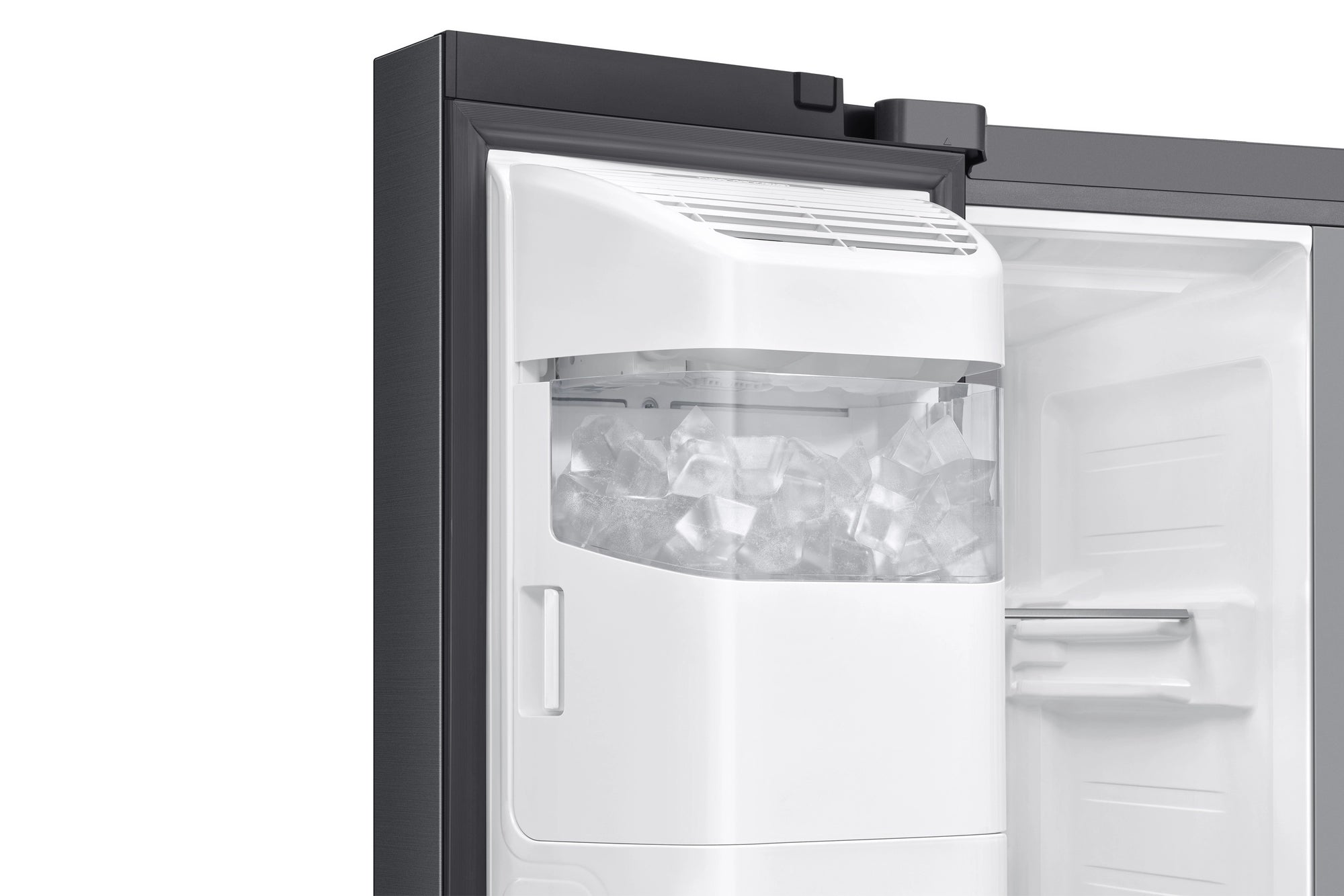 Samsung RS70F66KCFEU 91cm Side by Side American Fridge Freezer - Black