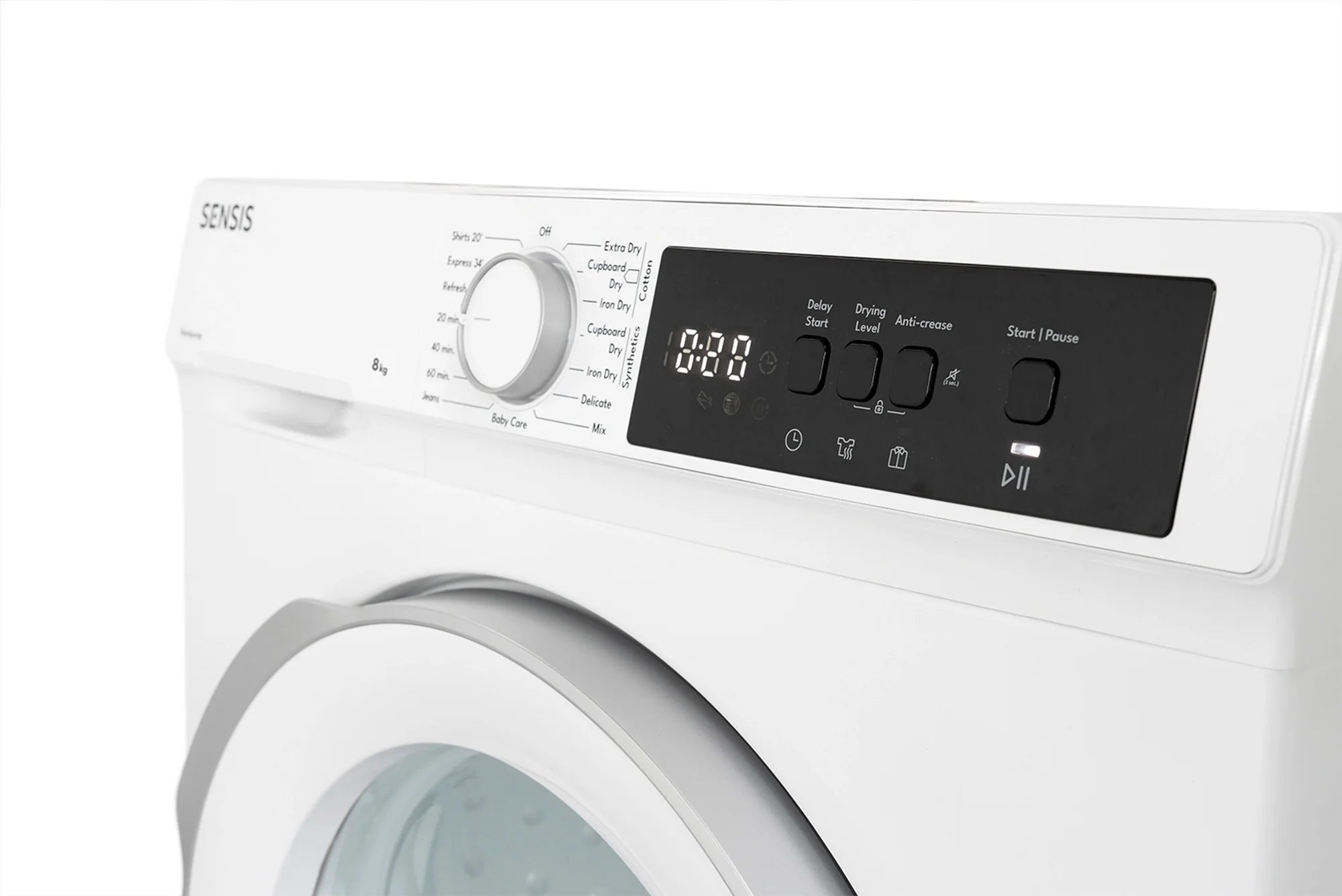 Sensis TDHF018A2W 8kg Heat Pump Tumble Dryer - White