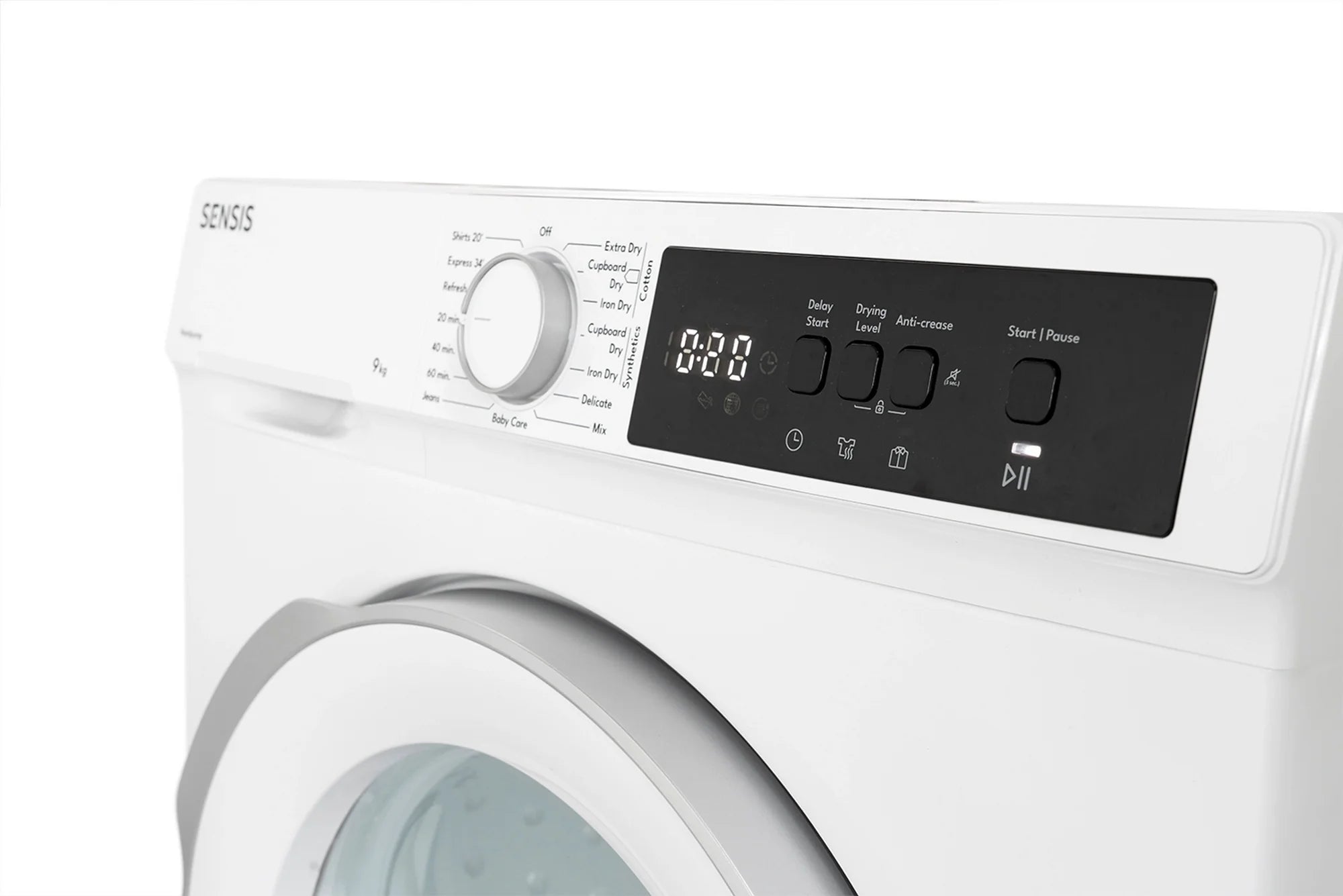 Sensis TDHF019A2W 9kg Heat Pump Tumble Dryer - White