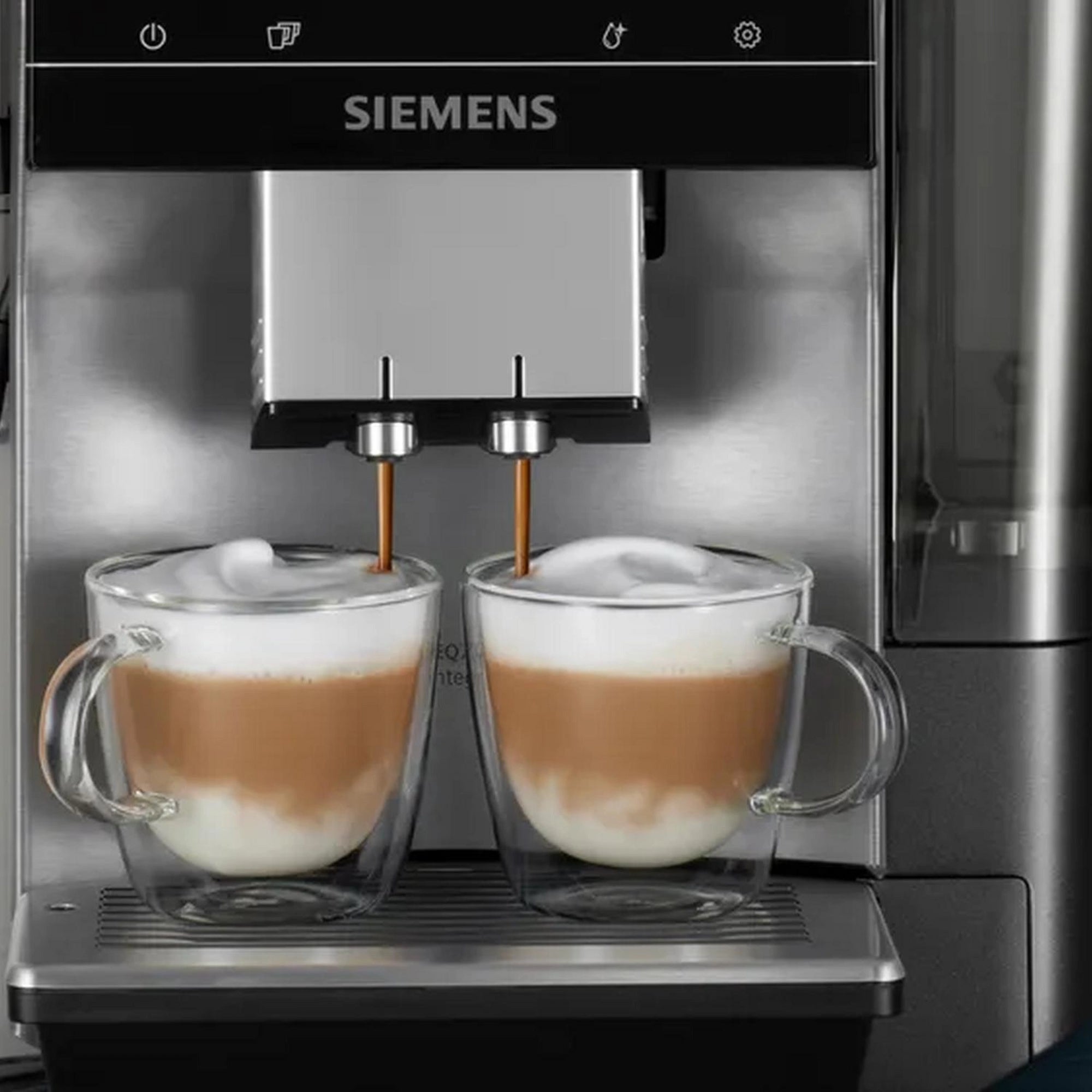 Siemens TQ717GB3 Bean To Cup Coffee Machine - Stainless Steel