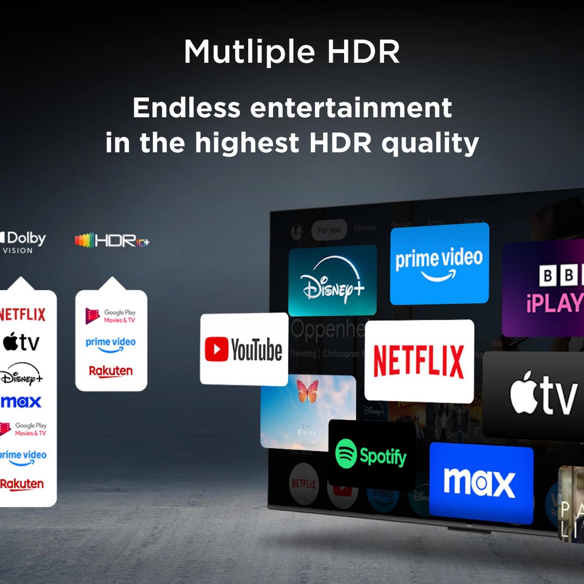 TCL 98Q6C-UK 98" 4K QD-Mini LED UHD Smart Google TV