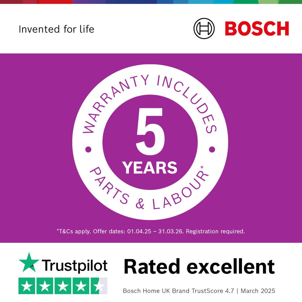 Bosch WGG254Z0GB 10kg 1400 Spin Washing Machine - White
