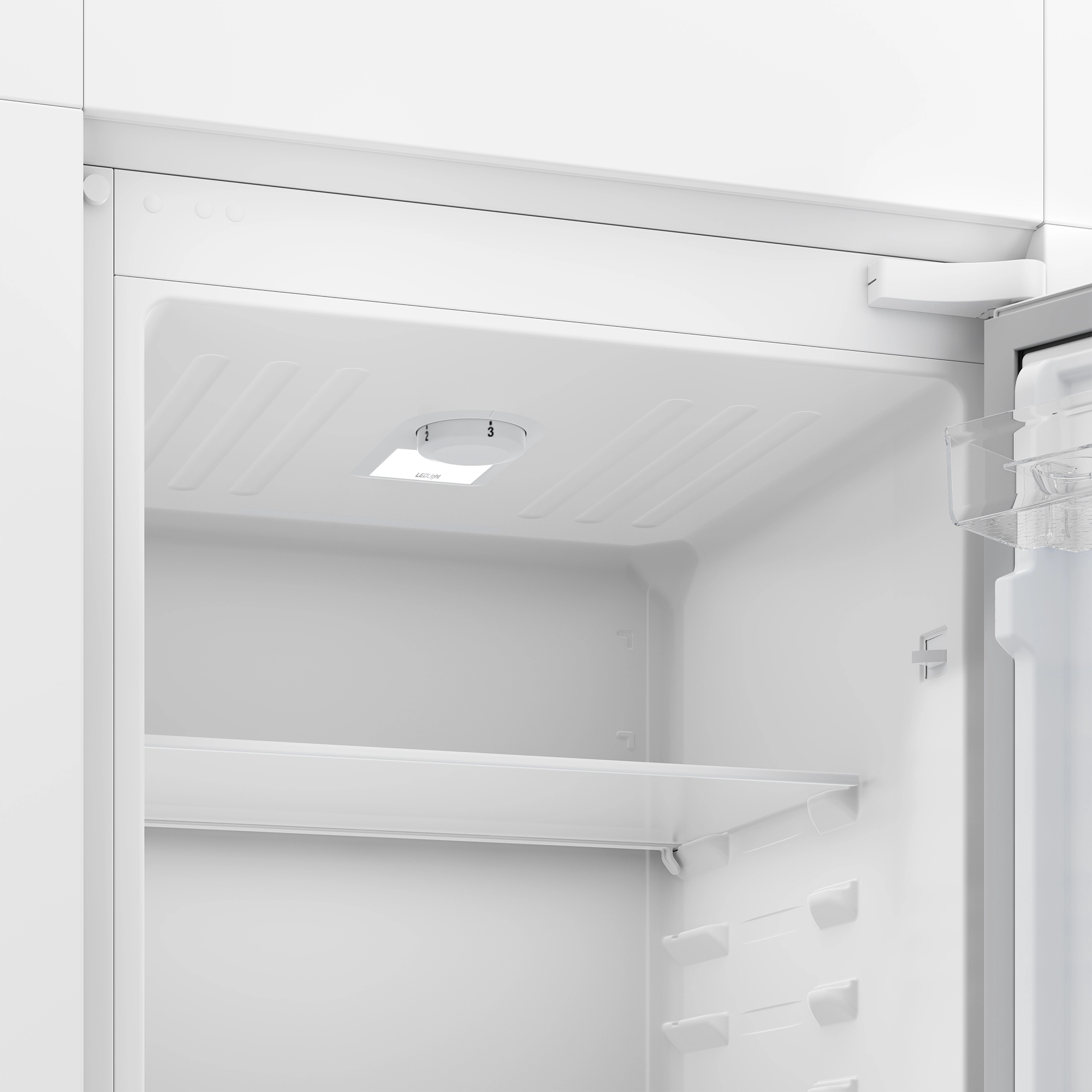 Zenith ZICSD455 54cm 50/50 Integrated Manual Fridge Freezer